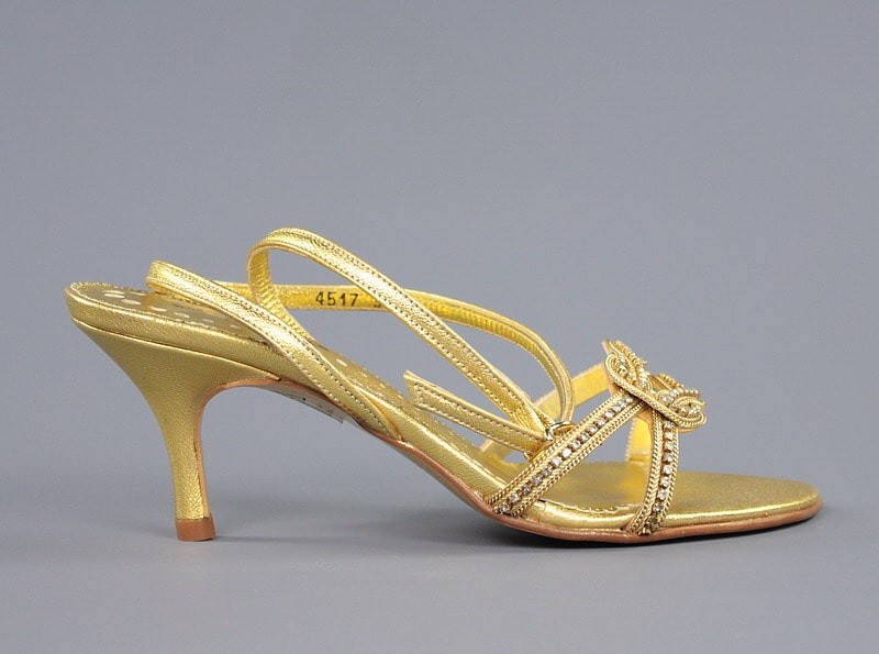 siglo circulación Lágrima sandalia dorada de fiesta de la talla 36 barata